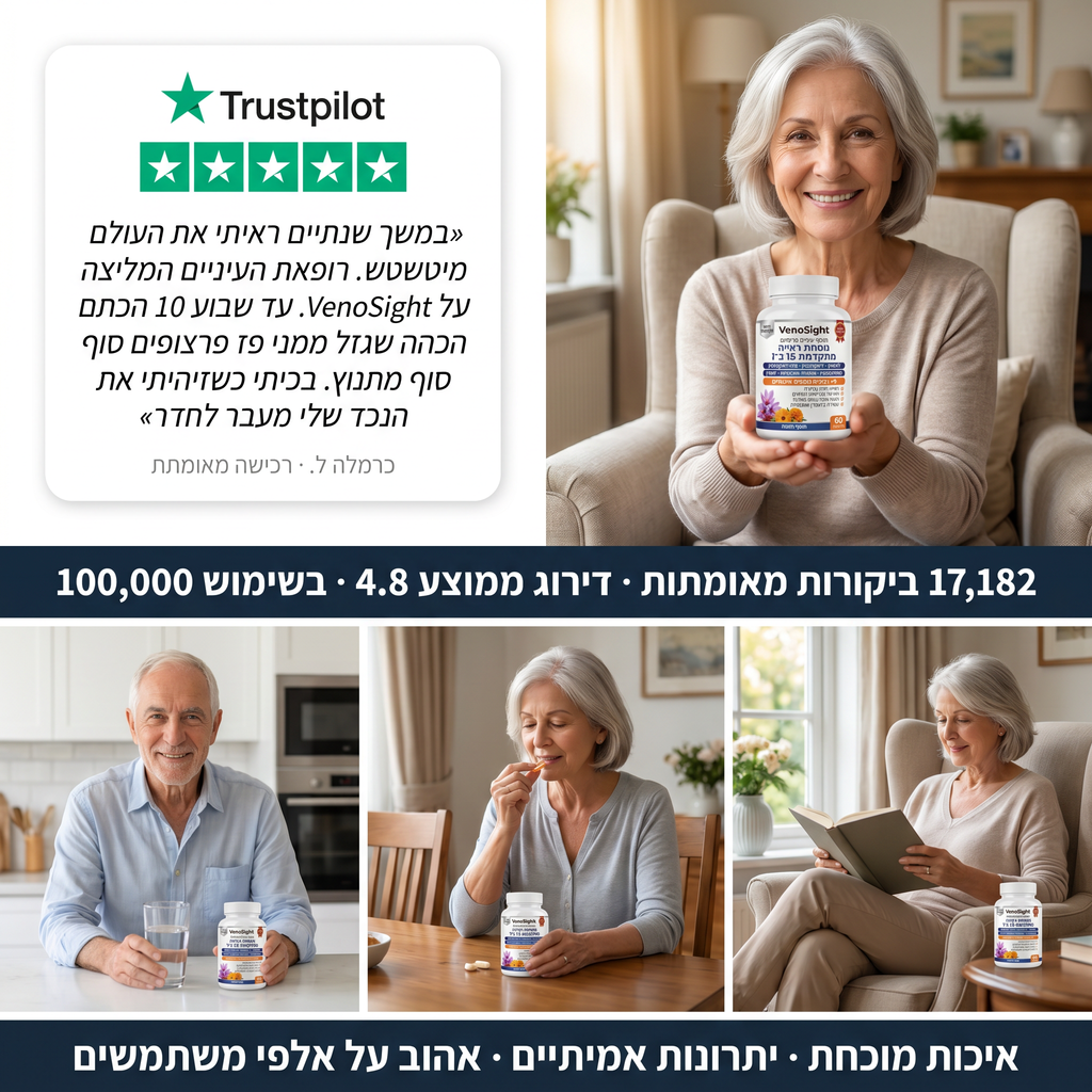 VenoSight — ביקורות מאומתות ולקוחות מרוצים